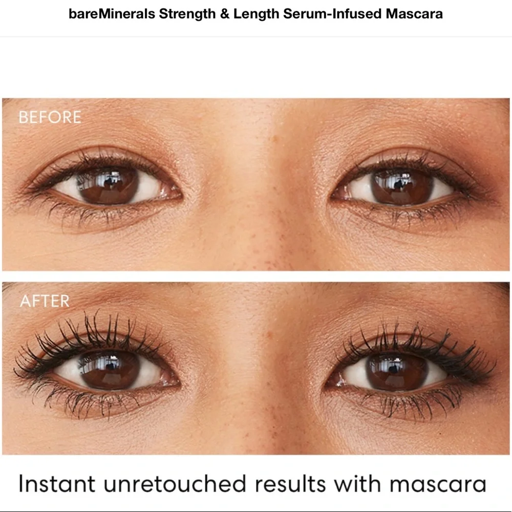 2 Bareminerals Strength & Length Serum-Infused Mascaras